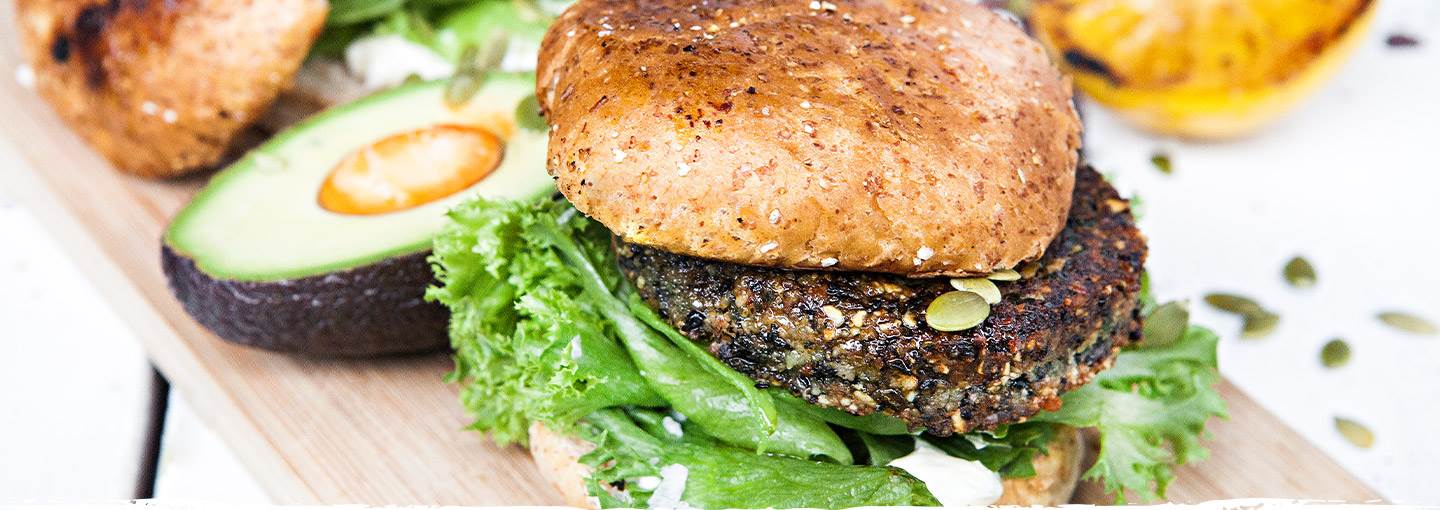 Black bean burgers