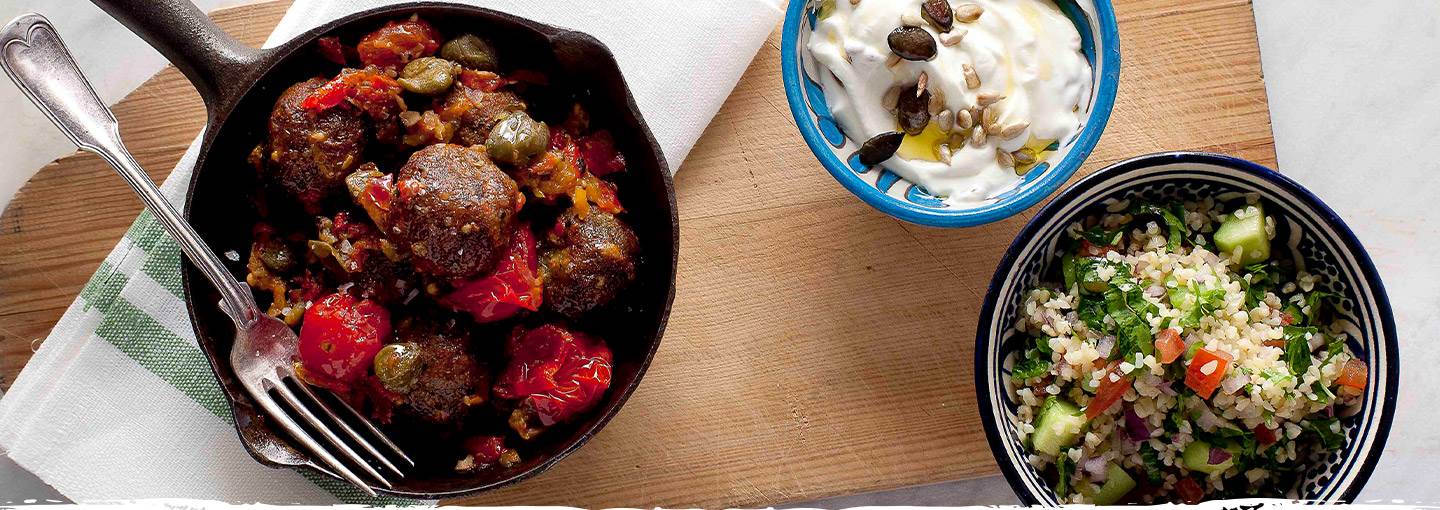 Falafel - friterte kikertskaker
