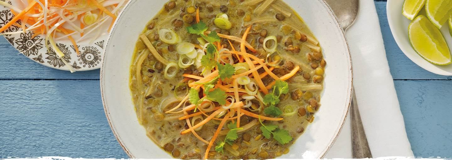 Linsesuppe med thaismak