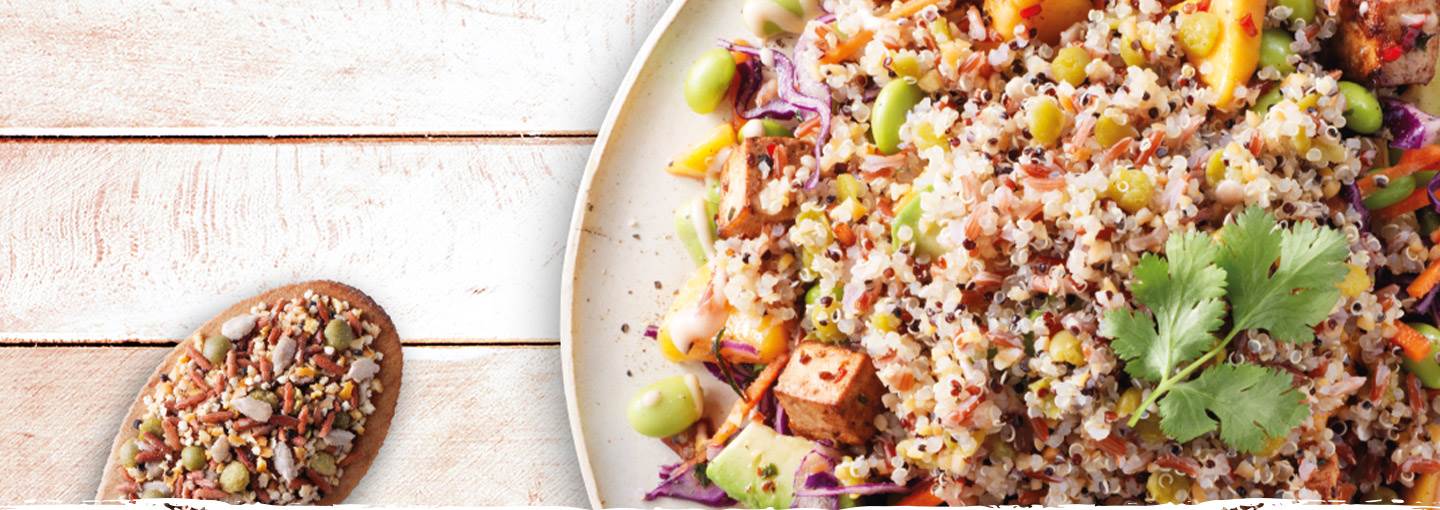 Quinoa med tofu & asiatiska smaker